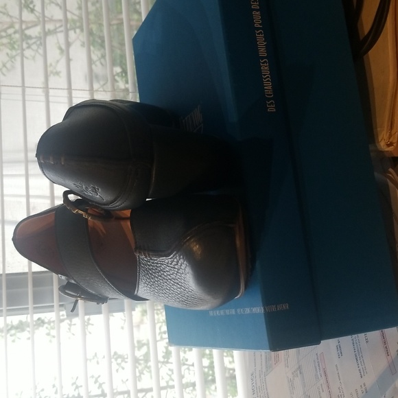 Barely worn John Fluevog prepare leader dark blue size 9.5 - Picture 2 of 6
